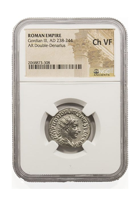 Gordian III Roman AR Antoninianus (AD 238-244) NGC