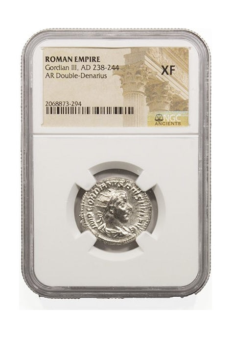 Gordian III Roman AR Antoninianus (AD 238-244) NGC