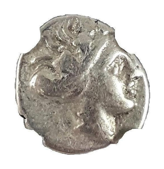 Histiaea Silver Tetrobol – Ancient Greece – NGC Certified