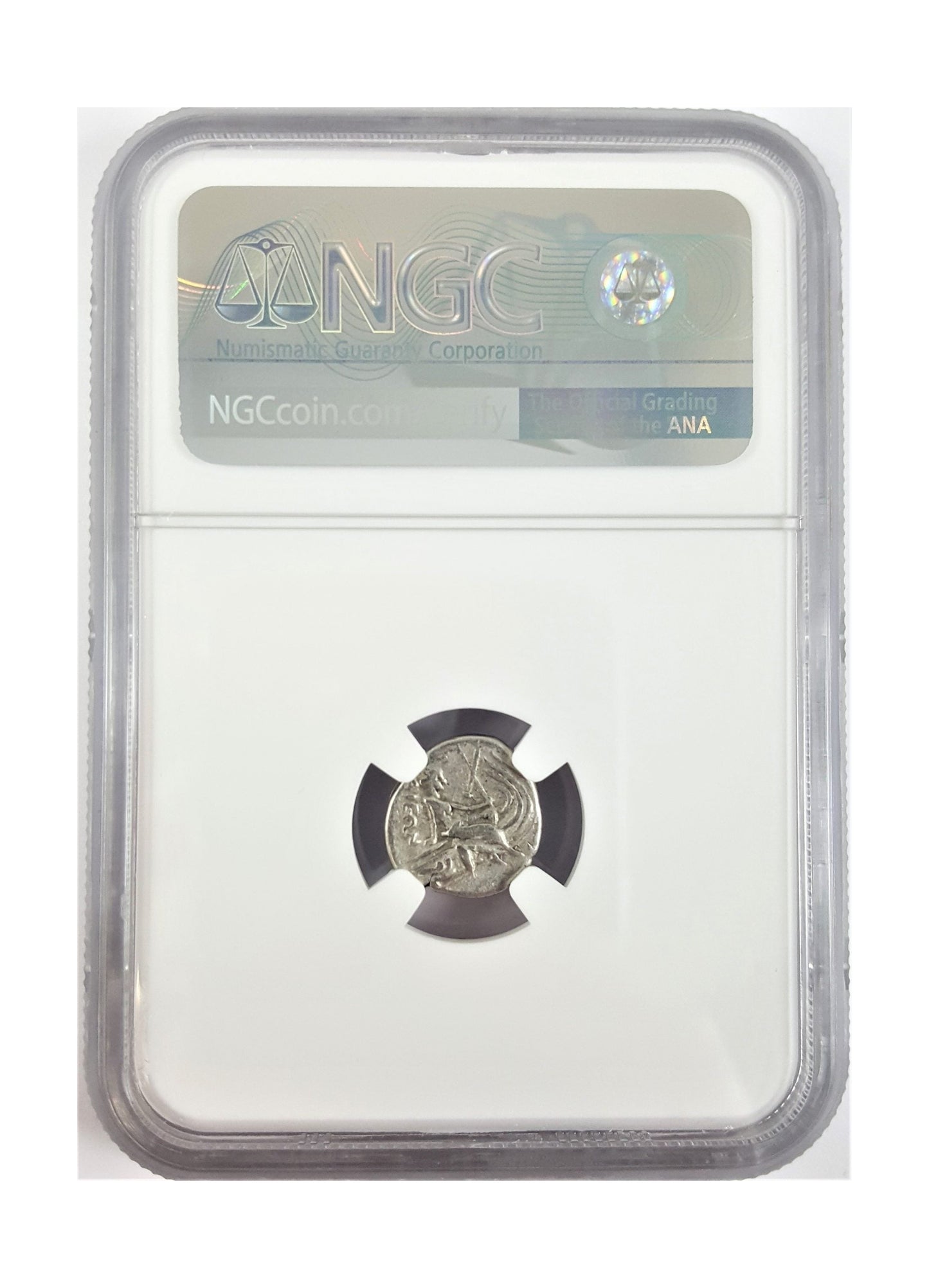 Histiaea Silver Tetrobol – Ancient Greece – NGC Certified