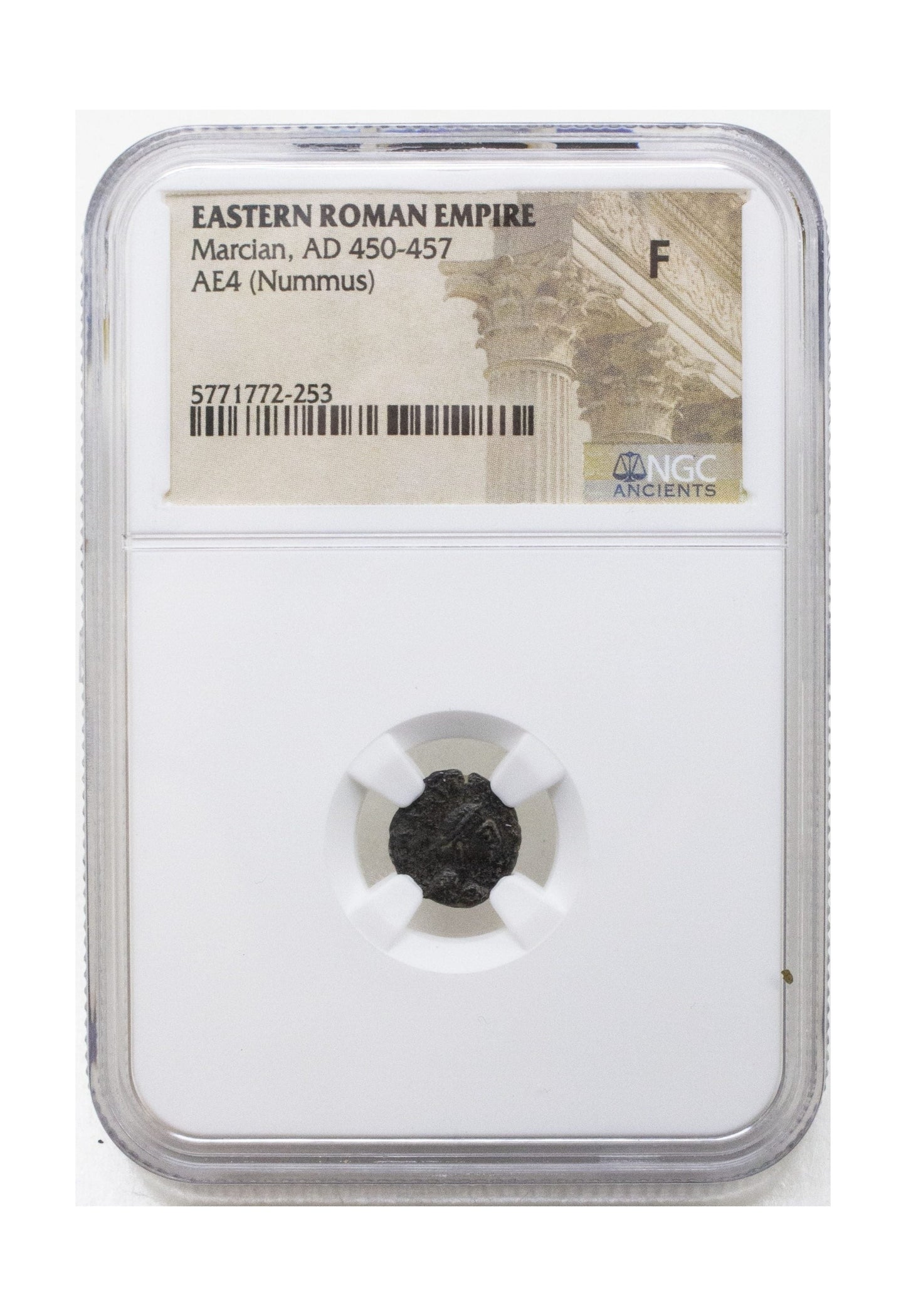 Marcian Roman AE4 (AD 450–457) – NGC Certified