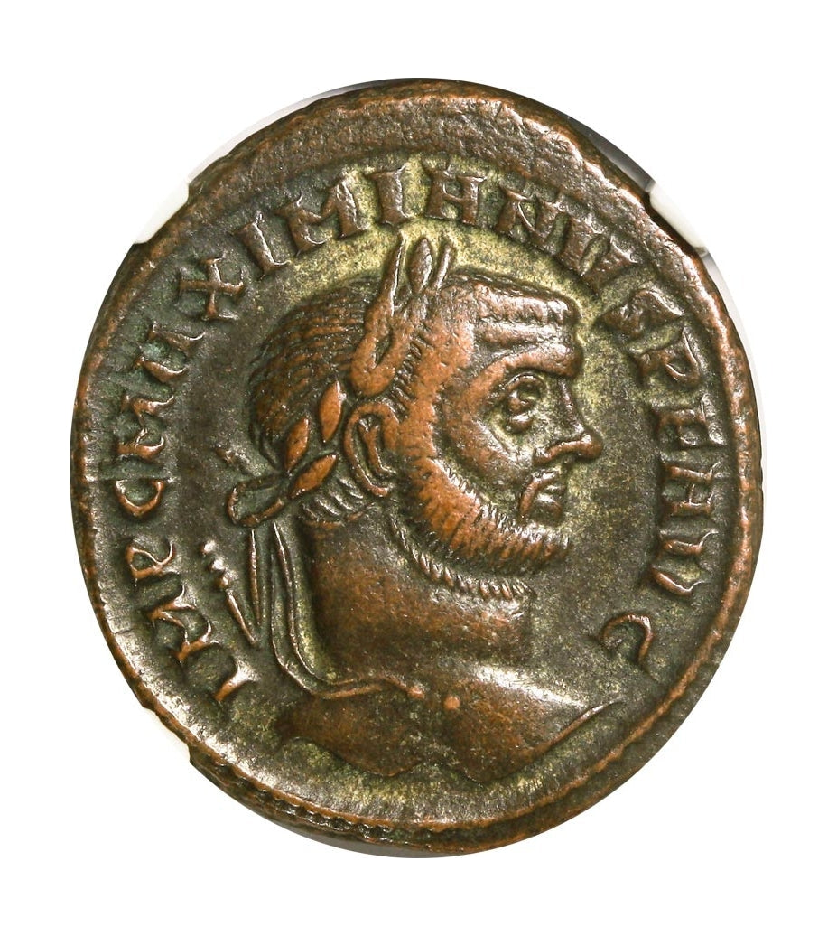 Maximian Roman AE (AD 286-310) NGC