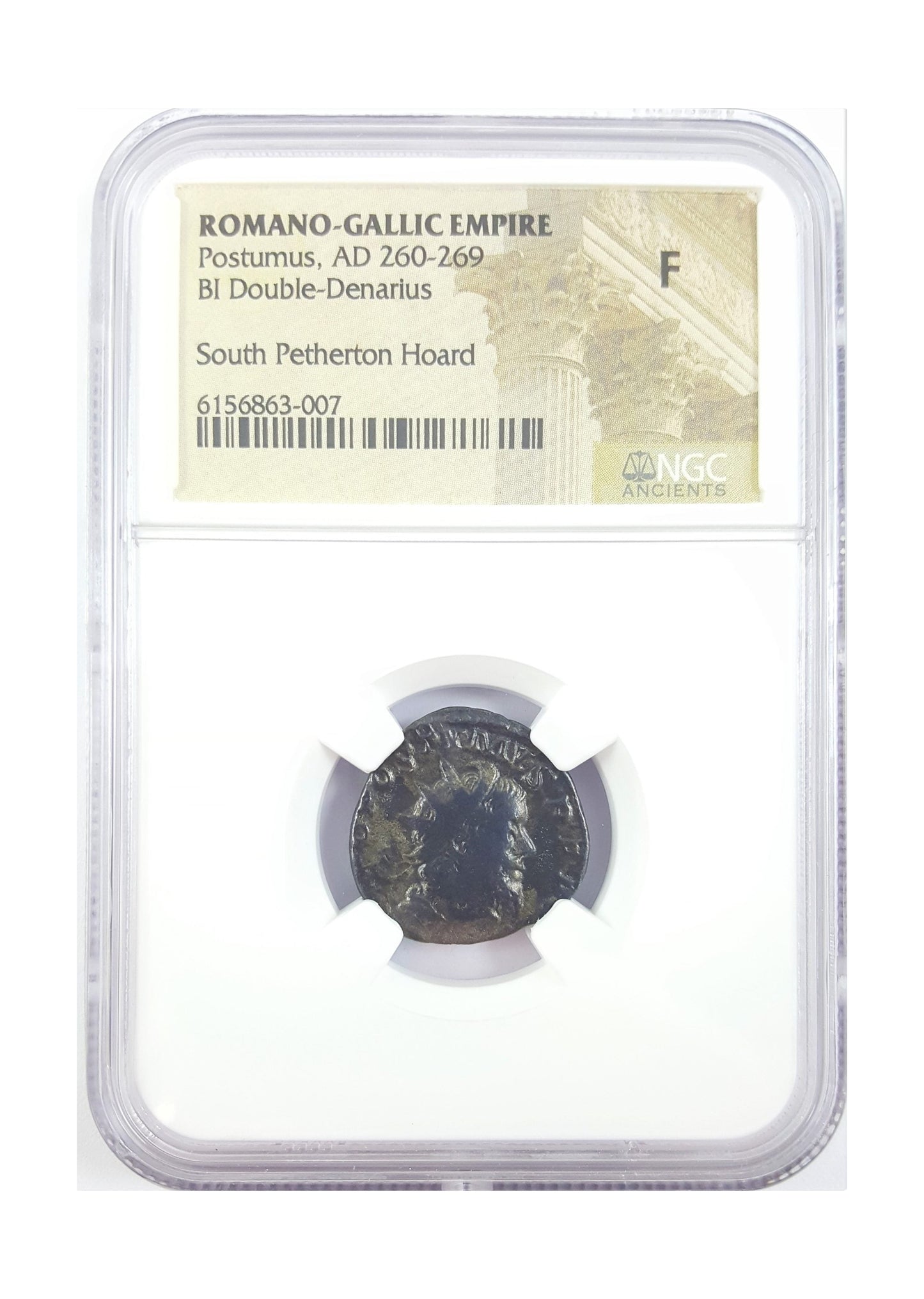 Postumus Roman AE – Gallic Empire (AD 260–269) – South Petherton Hoard – NGC Certified