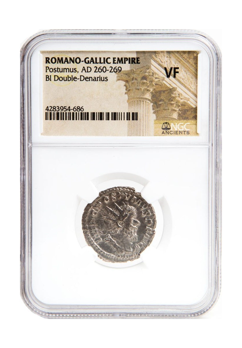 Postumus Roman Silver Antoninianus (AD 260-269) NGC