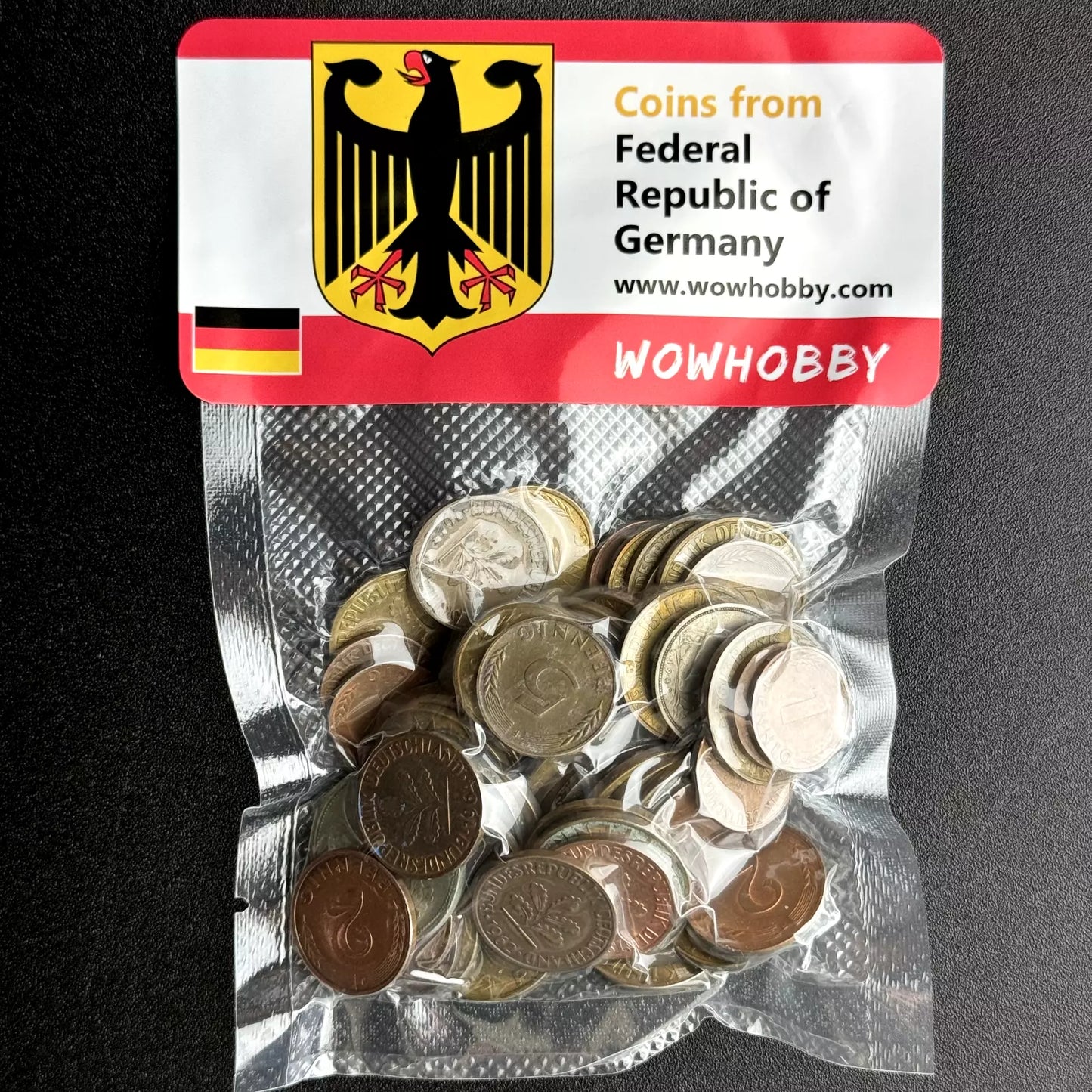 Bag of 60 Coins from Germany 🇩🇪