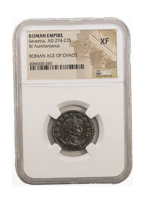 Ulpia Severina Roman AE (AD 270–275) NGC