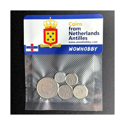 Netherlands Antilles 5 Random Coins