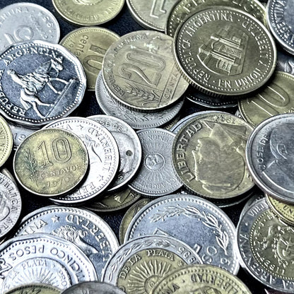Bulk Lot of Argentine Coins