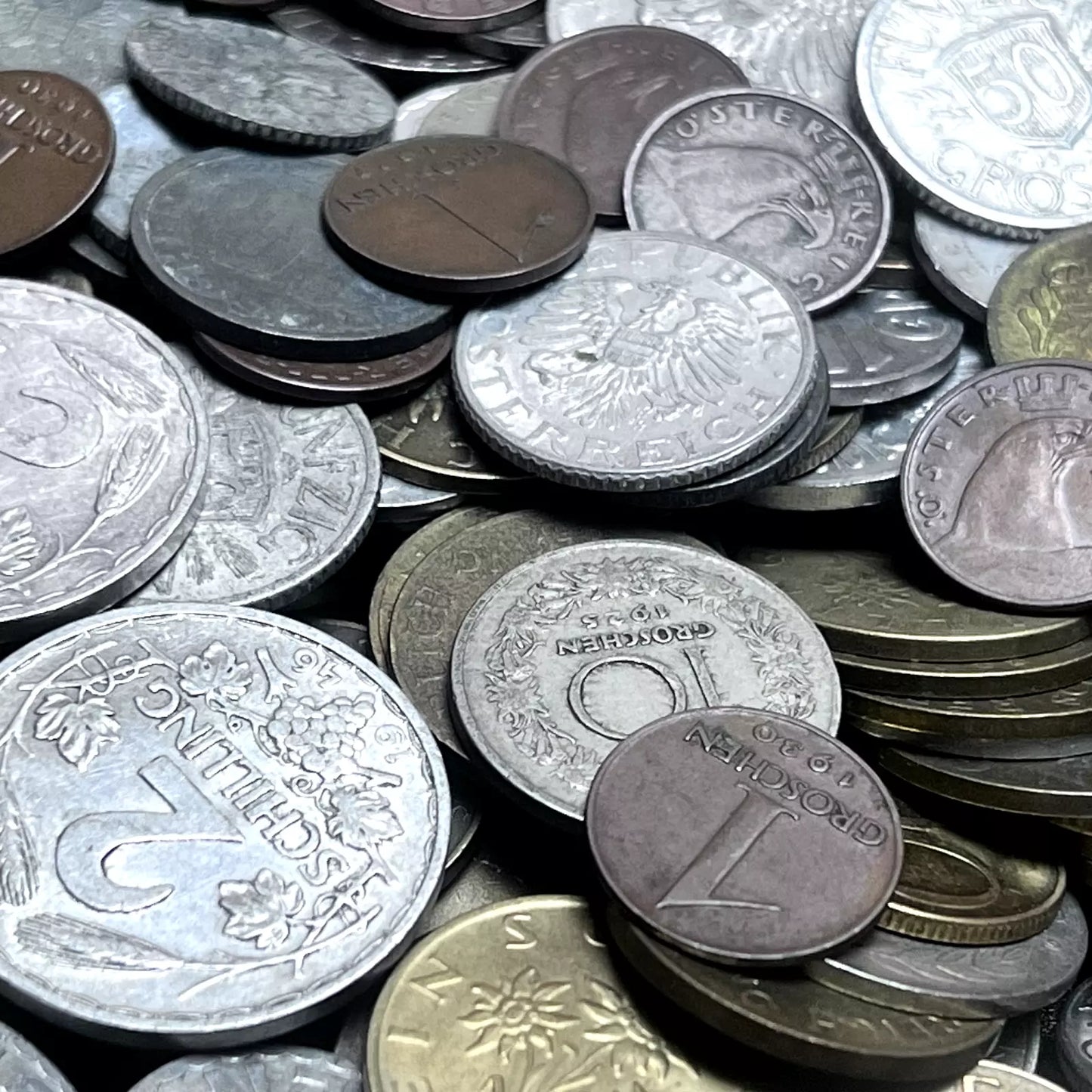 Bulk Lot of Austrian Coins