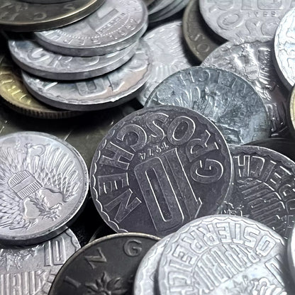 Bulk Lot of Austrian Coins