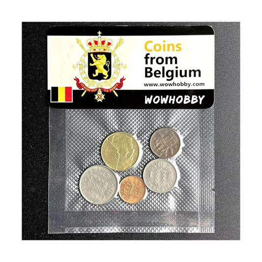Belgium 5 Random Coins