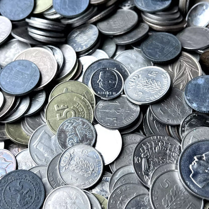 Bulk Lot of Belgian Coins