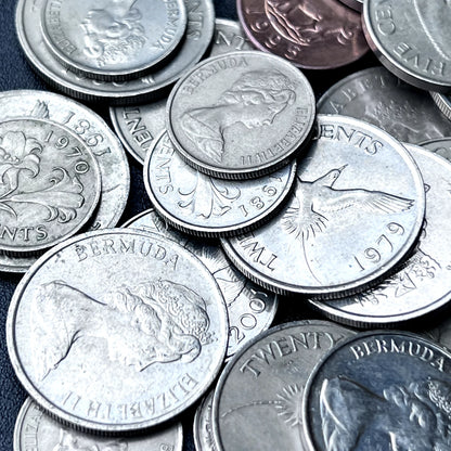 Bulk Lot of Bermudian Coins