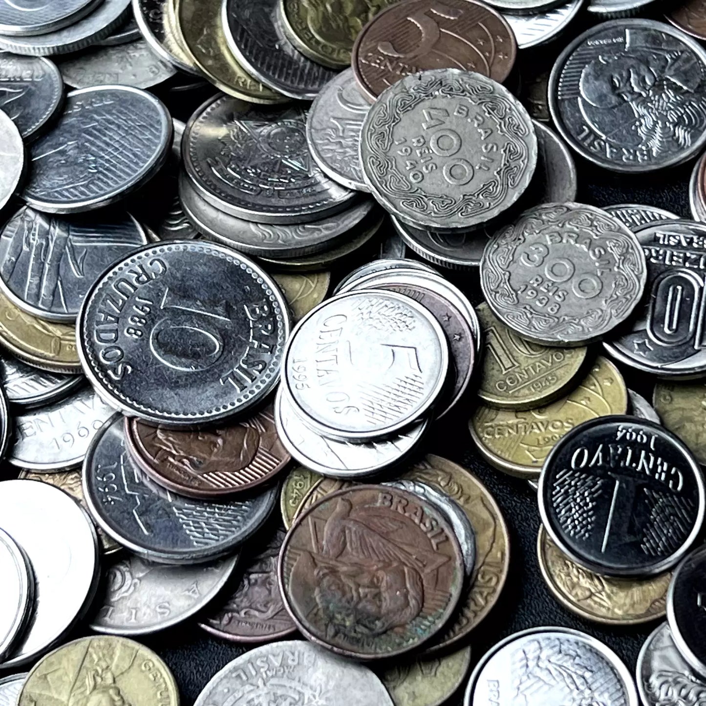 Bulk Lot of Brazilian Coins