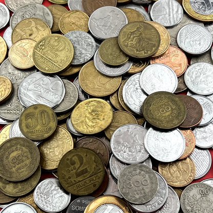 Bulk Lot of Brazilian Coins