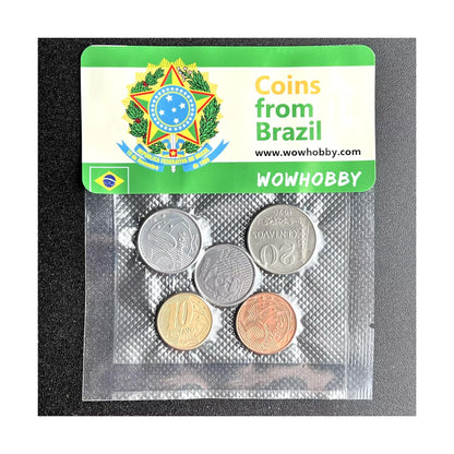 Brazil 5 Random Coins