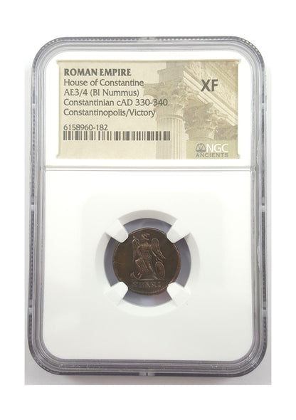 Constantinopolis Roman AE Commemorative (AD 330-340) NGC