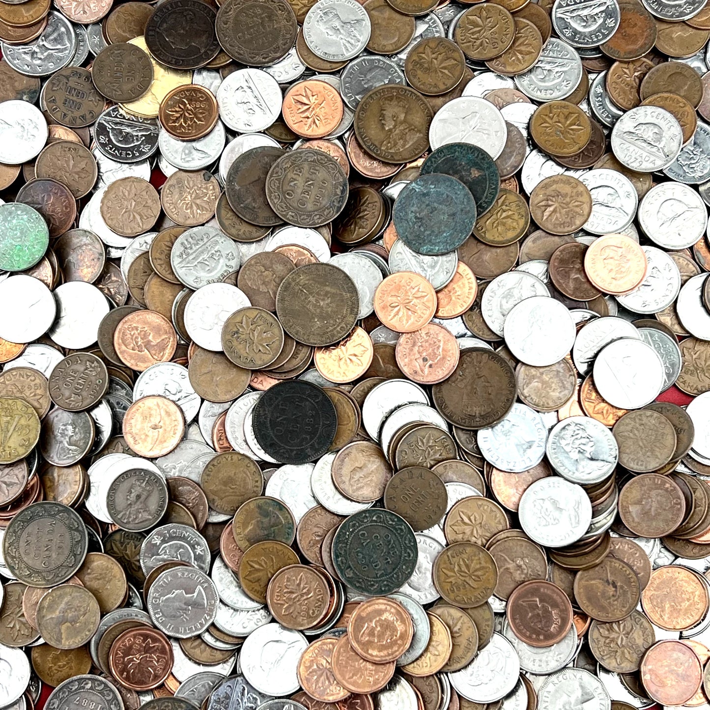 Bulk Lot of Canadian Coins