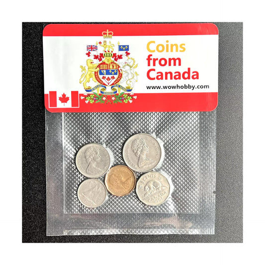 Canada 5 Random Coins