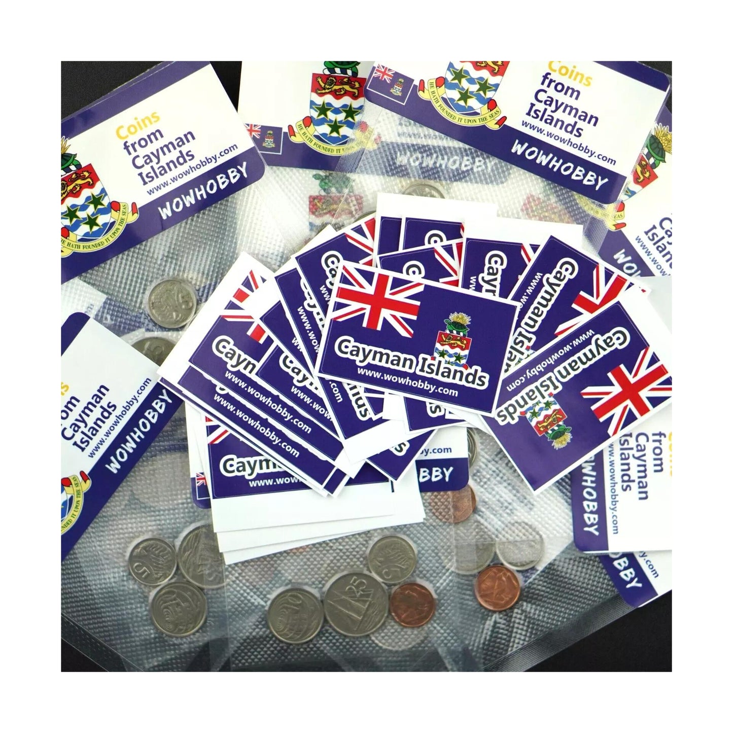 Cayman Islands 4 Random Coins