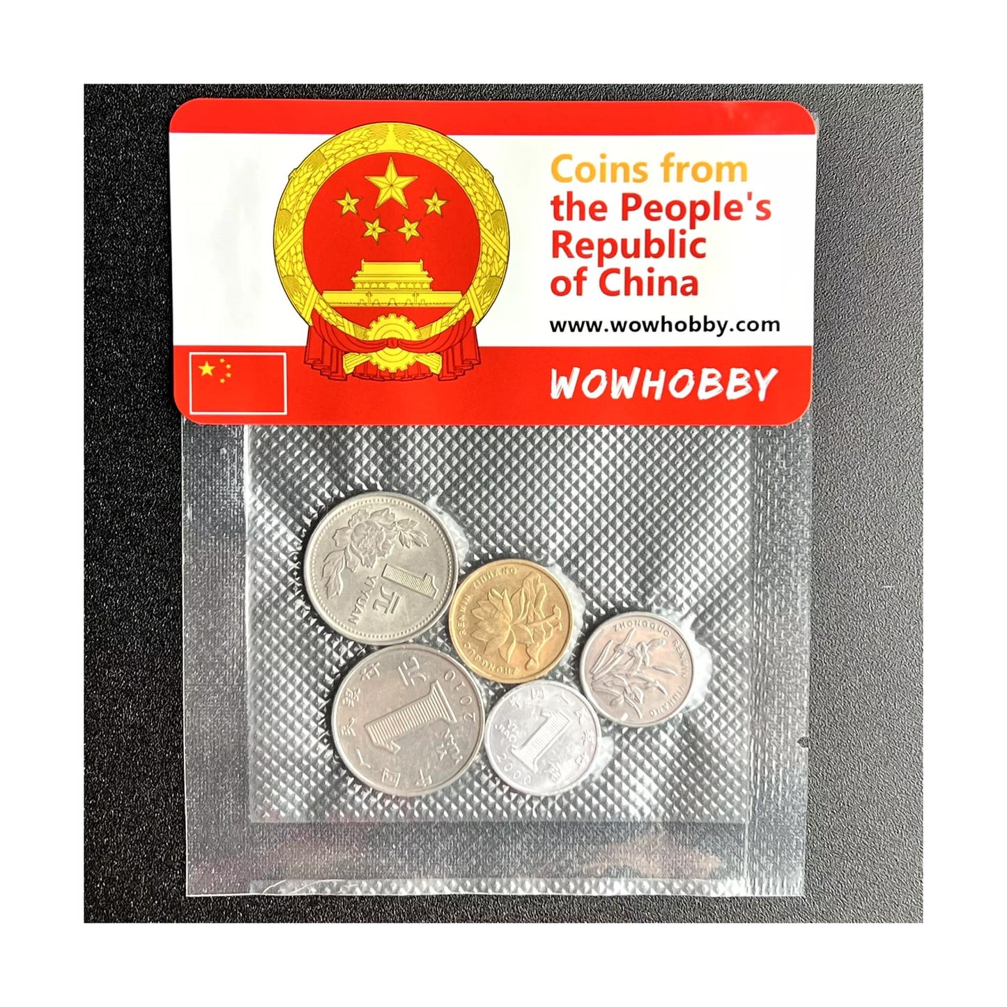 China, People's Republic 5 Random Coins