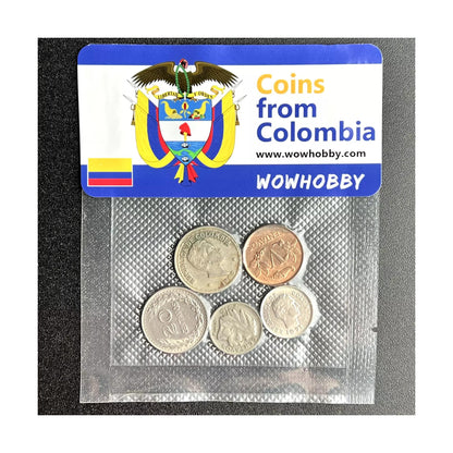Colombia 5 Random Coins