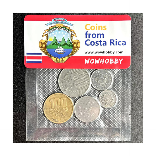 Costa Rica 5 Random Coins