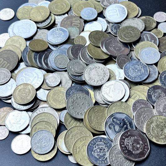 Bulk Lot of Costa Rican Coins