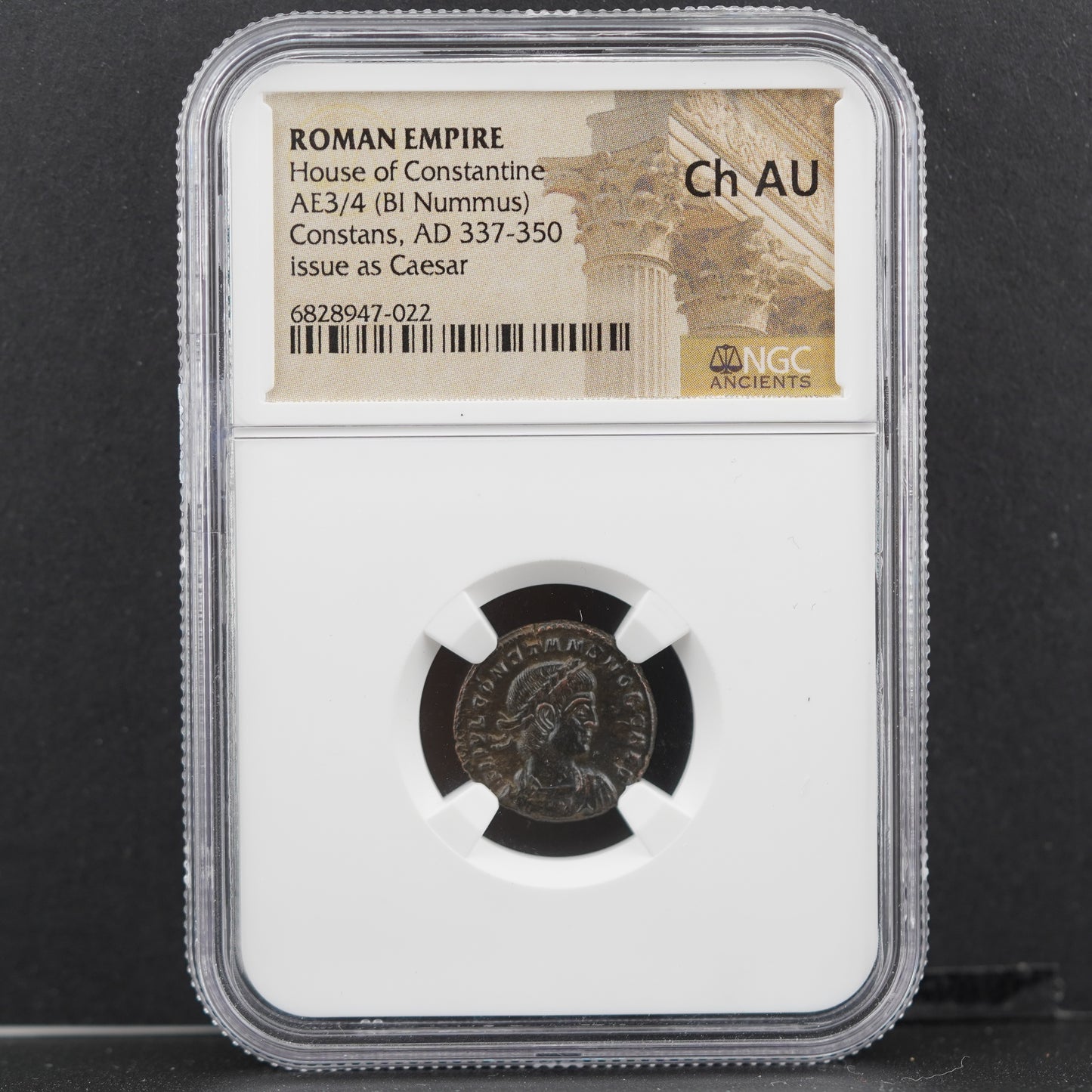 Constans Roman AE3/4 (AD 333-350) NGC