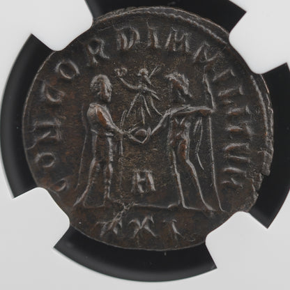 Diocletian Roman AE Antoninianus (AD 284-305) NGC