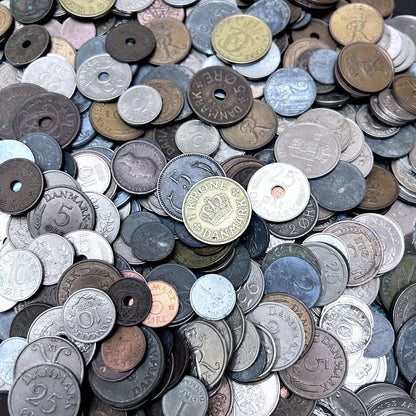 Bulk Lot of Danish Coins