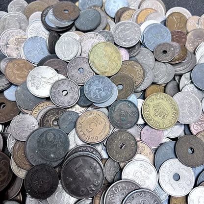 Bulk Lot of Danish Coins