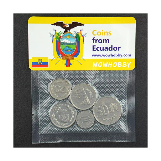 Ecuador 5 Random Coins