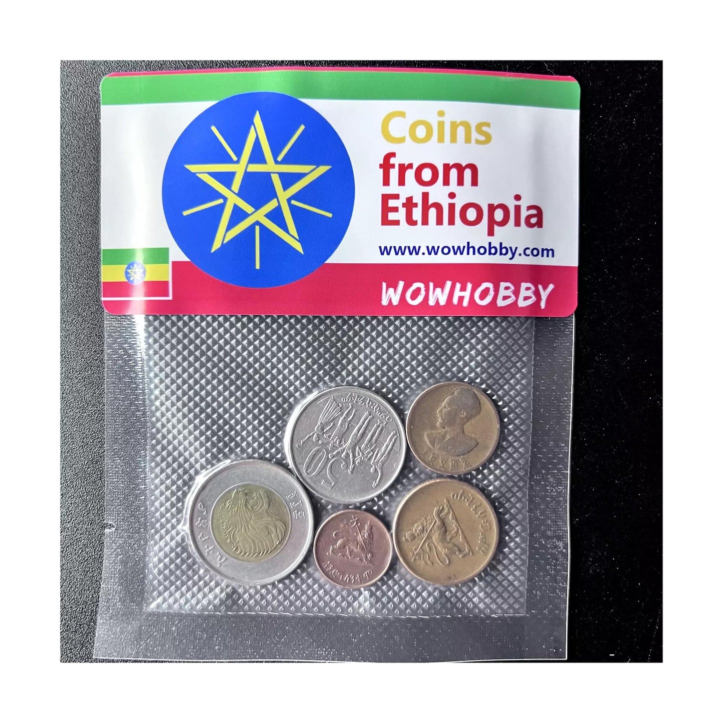 Ethiopia 5 Random Coins