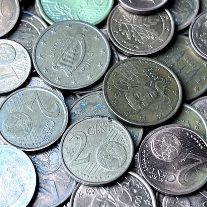 Bulk Lot of Eurozone Coins