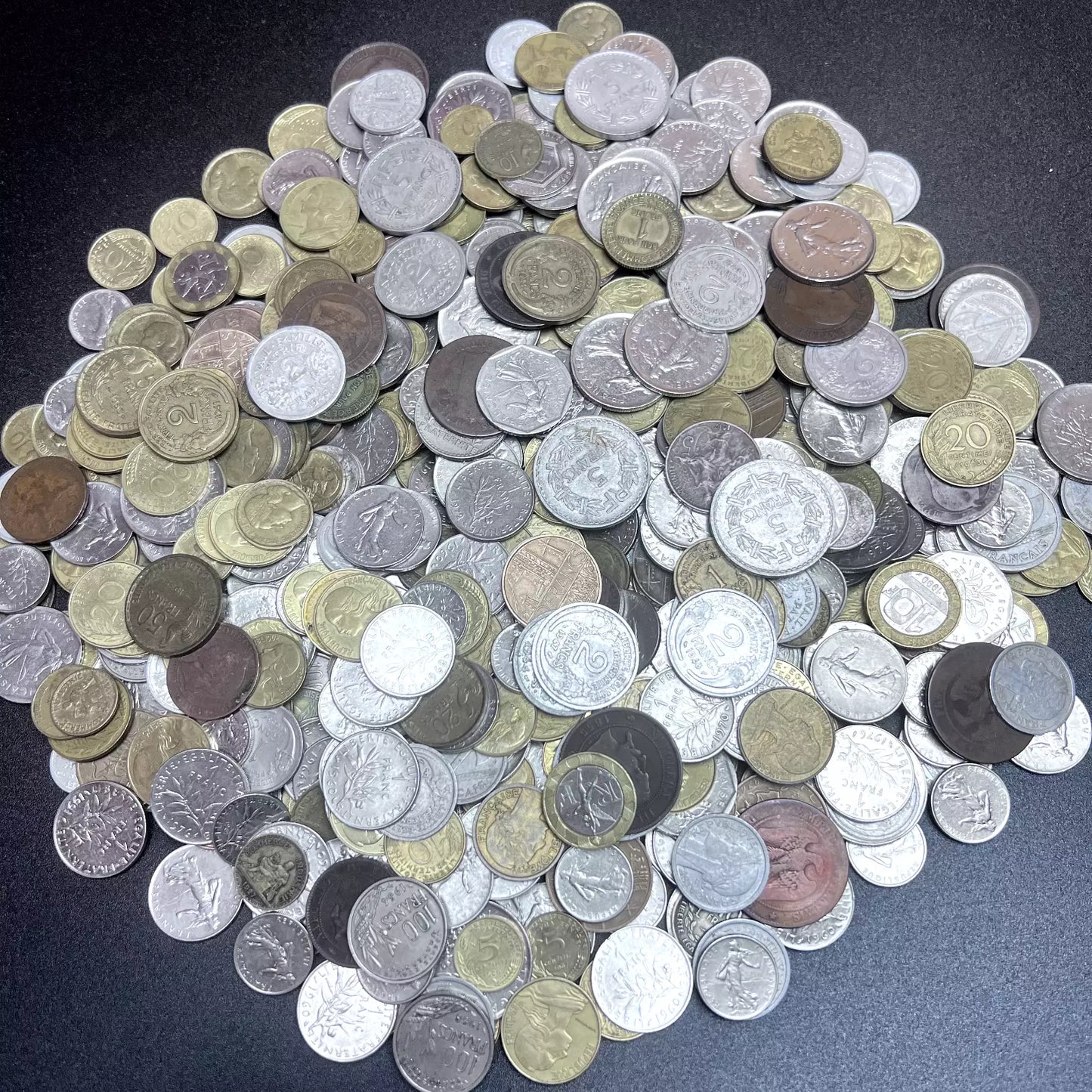 Bulk Lot of French Coins