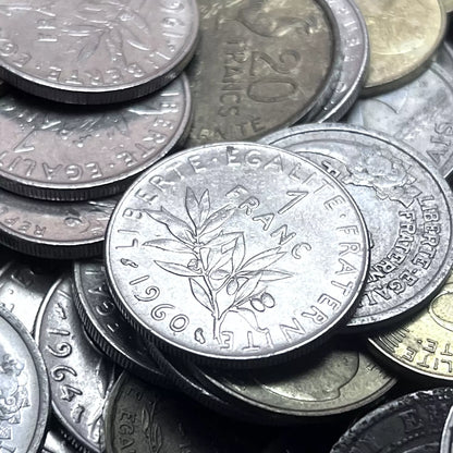Bulk Lot of French Coins