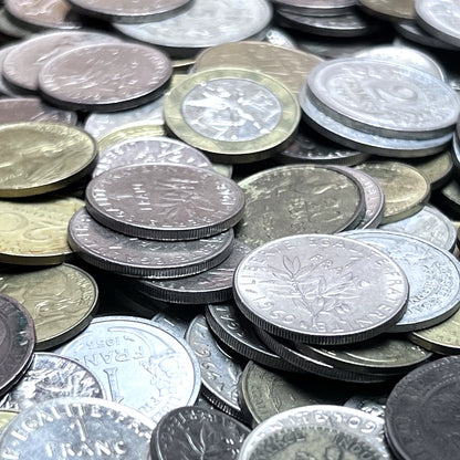 Bulk Lot of French Coins