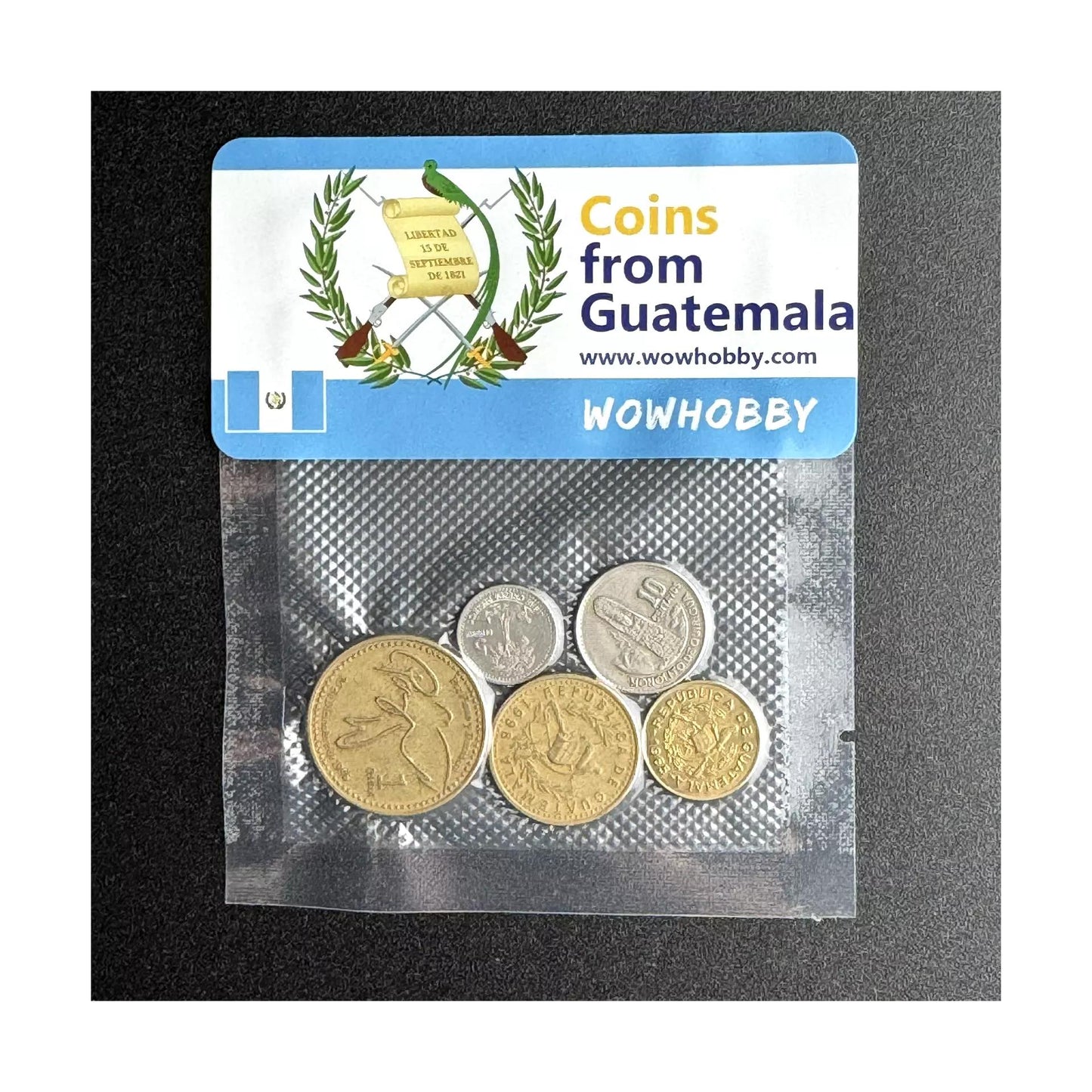 Guatemala 5 Random Coins