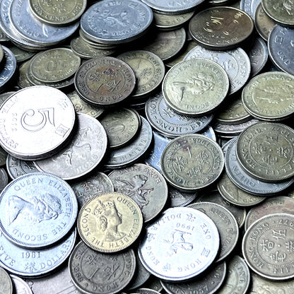 Bulk Lot of Hong Kong Coins