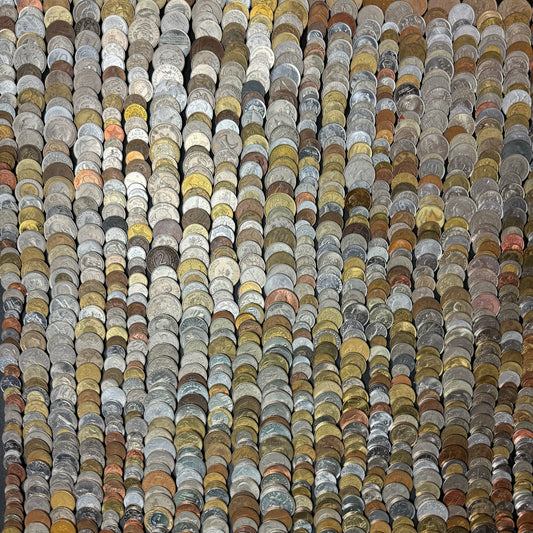 50-1500 Different World Coins – Mixed in One Bag (No Repeats)