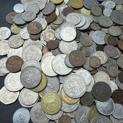 Bulk Lot of Mexican Coins