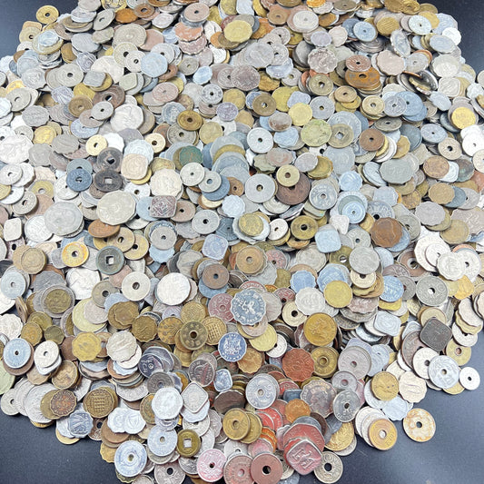 Bulk Lot of Unusual Shaped Coins