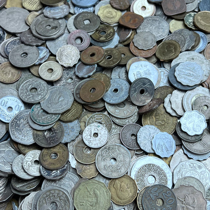 Bulk Lot of Unusual Shaped Coins