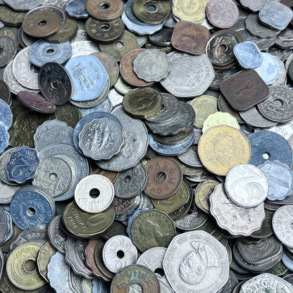 Bulk Lot of Unusual Shaped Coins