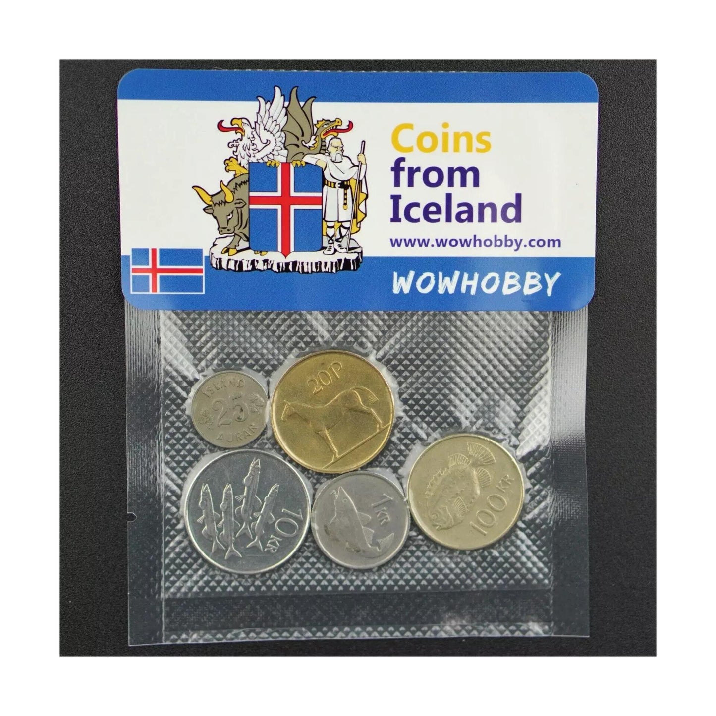 Iceland 5 Random Coins