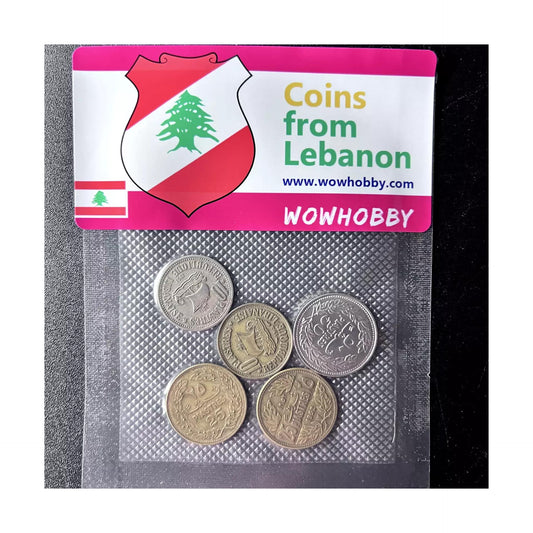 Lebanon 5 Random Coins