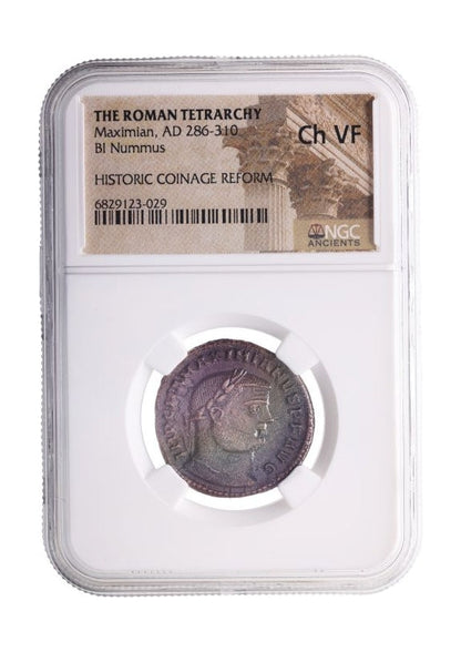Maximian Roman AE (AD 286-310) NGC