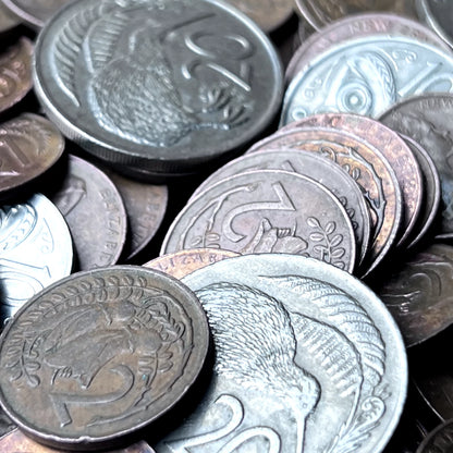 Bulk Lot of New Zealand Coins