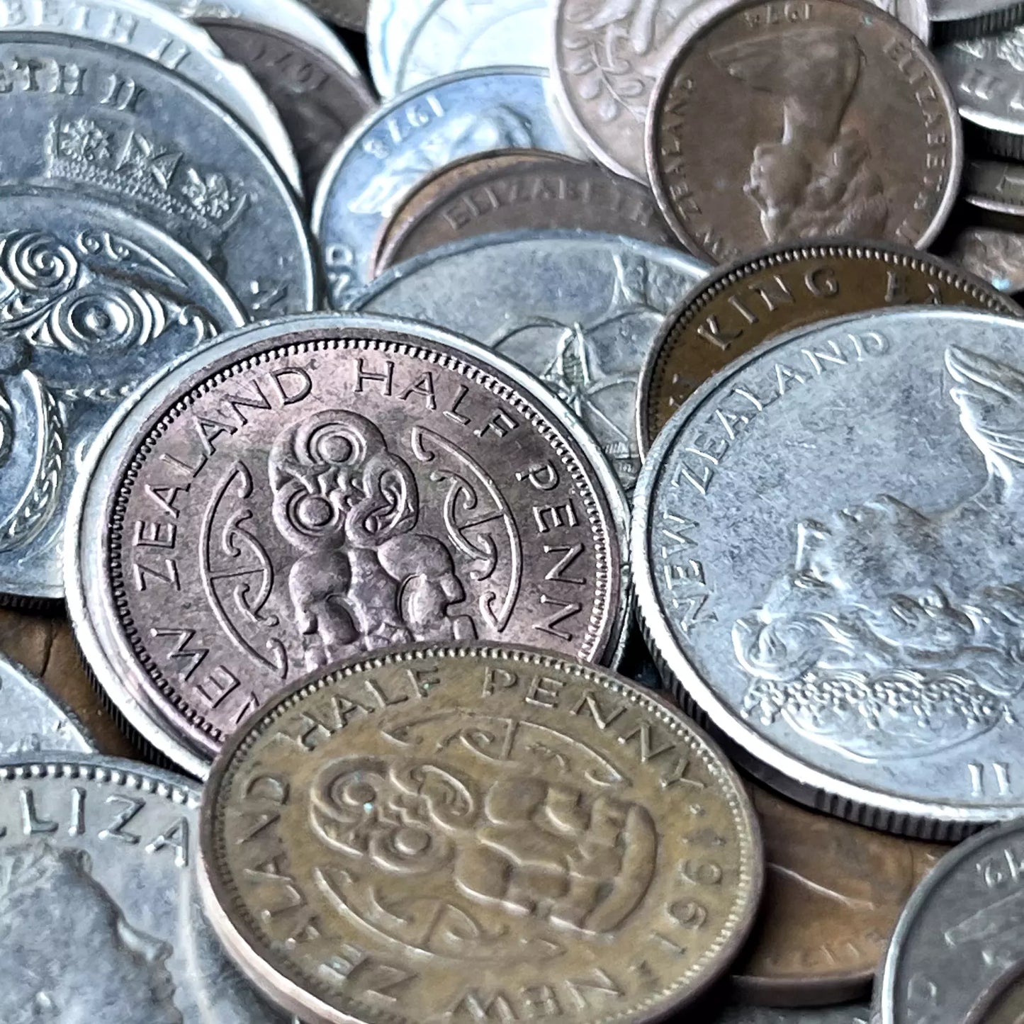 Bulk Lot of New Zealand Coins